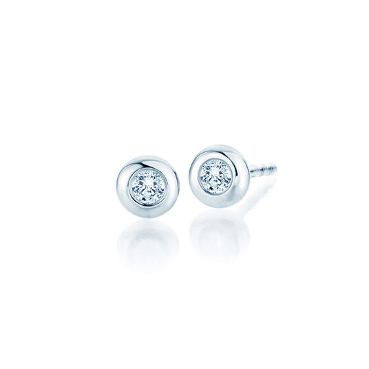 Ohrstecker Eternal Labordiamant in 14K Weißgold mit Labordiamanten 0,20ct E/VS
