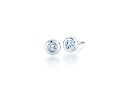 Ohrstecker Eternal Labordiamant in 14K Weißgold mit Labordiamanten 0,20ct E/VS