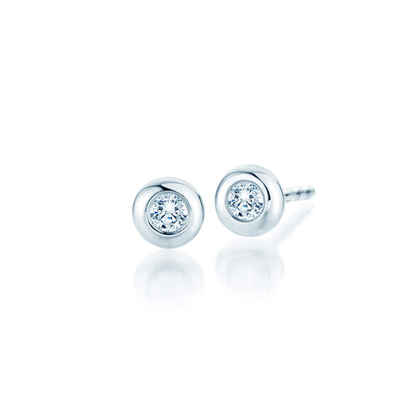 Ohrstecker Eternal Labordiamant in 14K Weißgold mit Labordiamanten 0,20ct E/VS