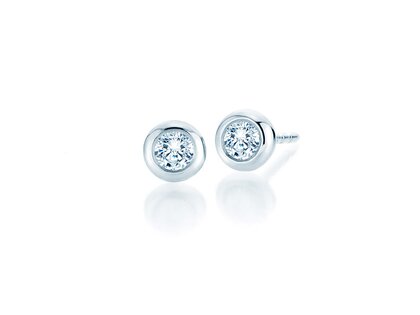 Ohrstecker Eternal in 14K Weißgold mit Diamanten 0,60ct G/SI