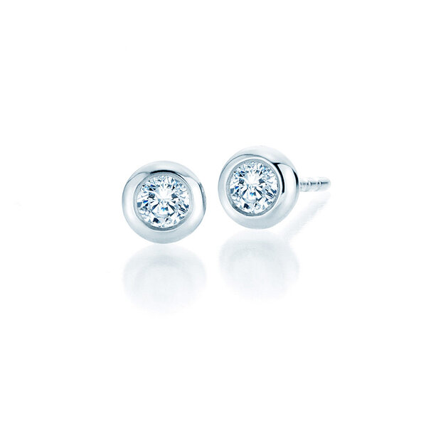 Ohrstecker Eternal in 14K Weißgold mit Diamanten 0,60ct G/SI