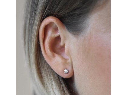 Ohrstecker Eternal Labordiamant in 14K Weißgold mit Labordiamanten 0,20ct E/VS