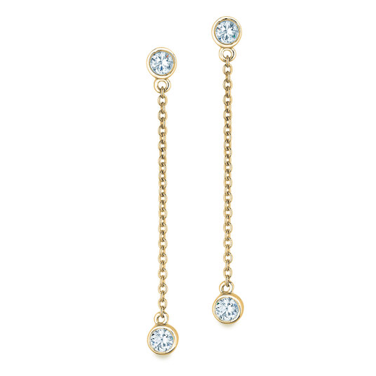 Ohrstecker Leon Labordiamant in 14K Gelbgold mit Labordiamanten 0,32ct E/VS