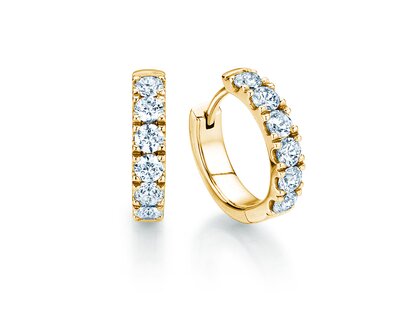 Creolen Dusk in 14K Gelbgold