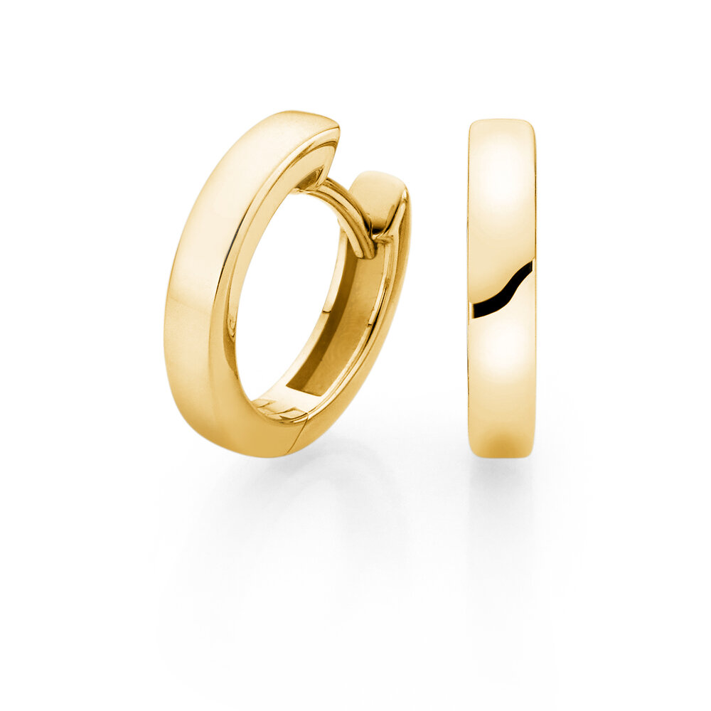 Creolen Modern in 14K Gelbgold M
