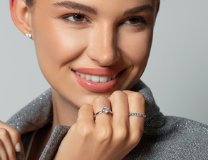 Verlobungsring Trinity in 14K Gelbgold poliert