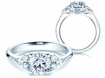 Verlobungsring Glory in Platin