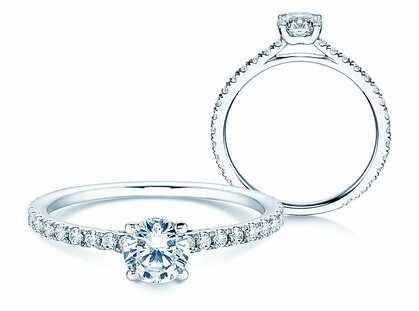 Verlobungsring Pure Diamond in Platin 950/- mit Diamanten 0,92ct