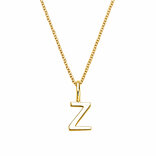 Buchstaben-Anhänger Classic in 14K Gelbgold