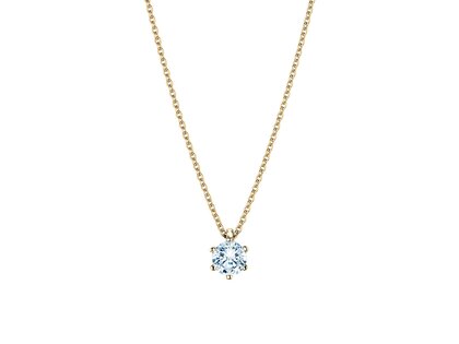 Anhänger Classic Labordiamant in 9K Gelbgold mit Labordiamant 1,00ct E/VS