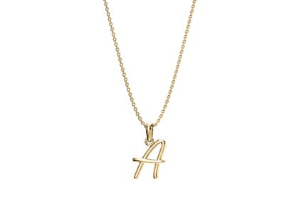 Buchstaben-Anhänger Dalí A in 14K Gelbgold