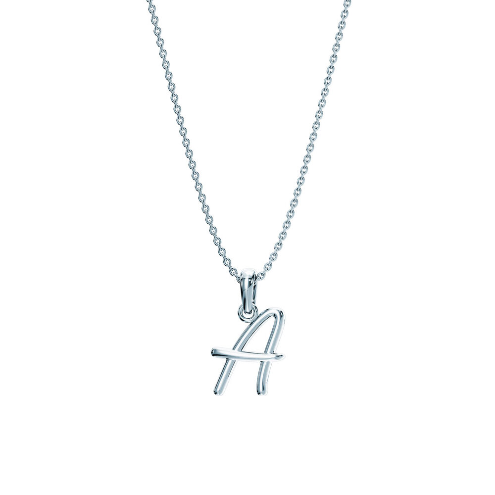 Buchstaben-Anhänger Dalí in Silber 925/-