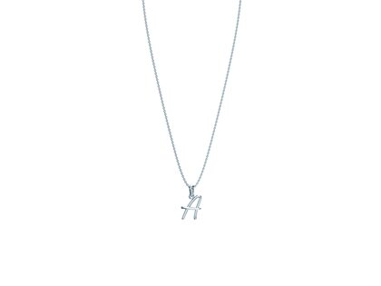Buchstaben-Anhänger Dalí A in Silber 925/-