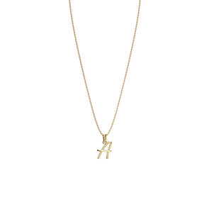 Buchstaben-Anhänger Dalí A in 14K Gelbgold