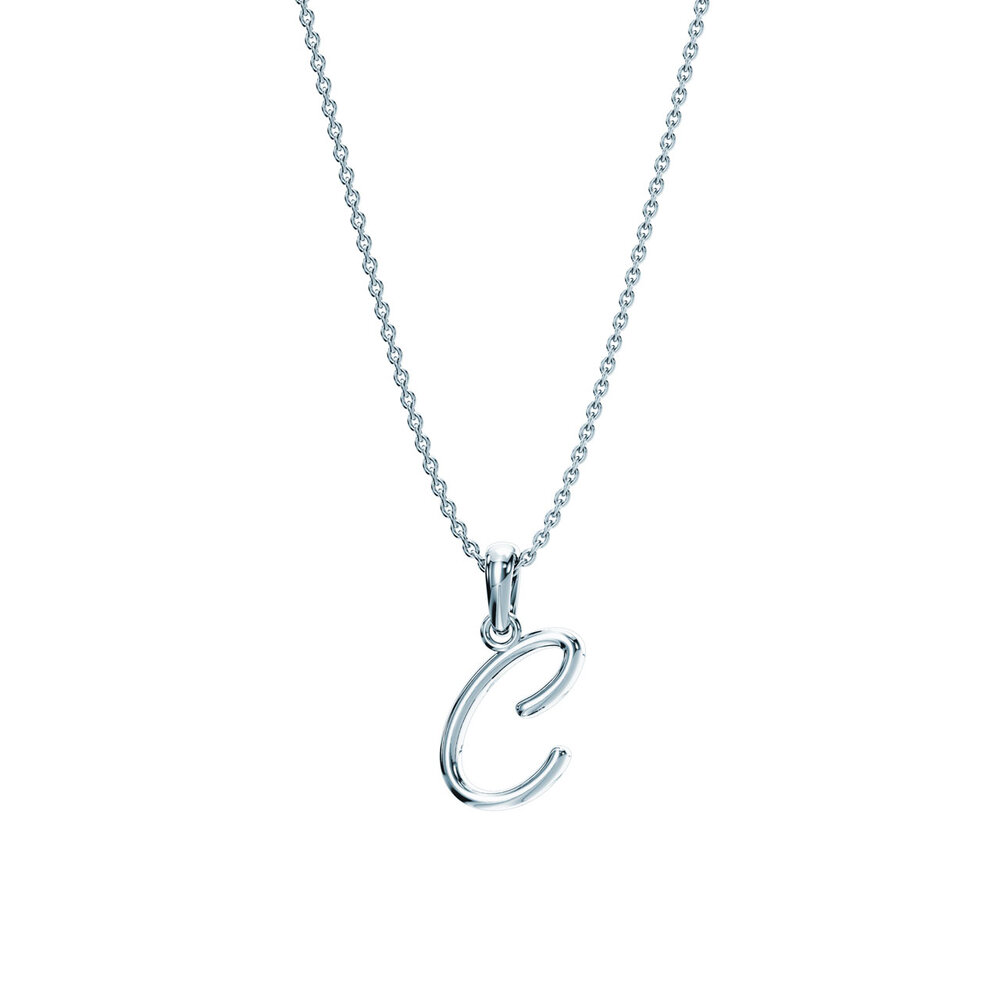 Buchstaben-Anhänger Dalí in Silber 925/-