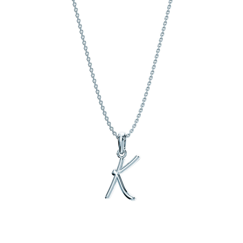 Buchstaben-Anhänger Dalí in Silber 925/-