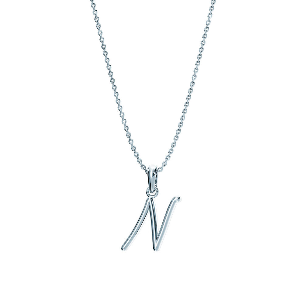 Buchstaben-Anhänger Dalí in Silber 925/-