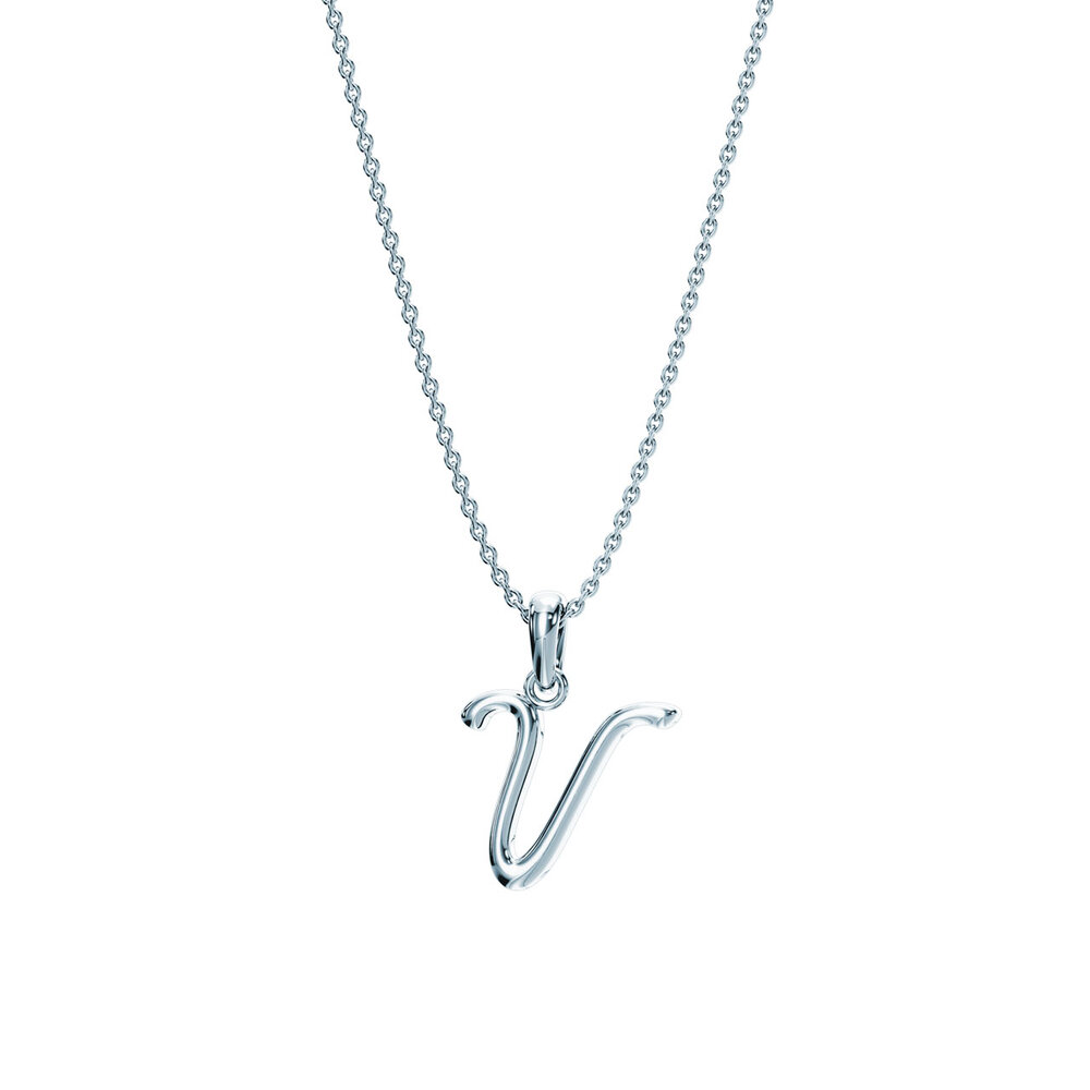 Buchstaben-Anhänger Dalí in Silber 925/-