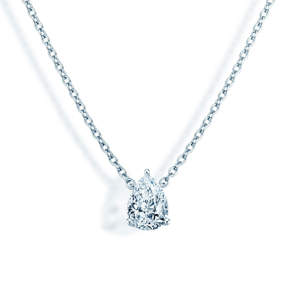 Anhänger Diamond Drop in 18K Weißgold mit Diamant 0,40ct