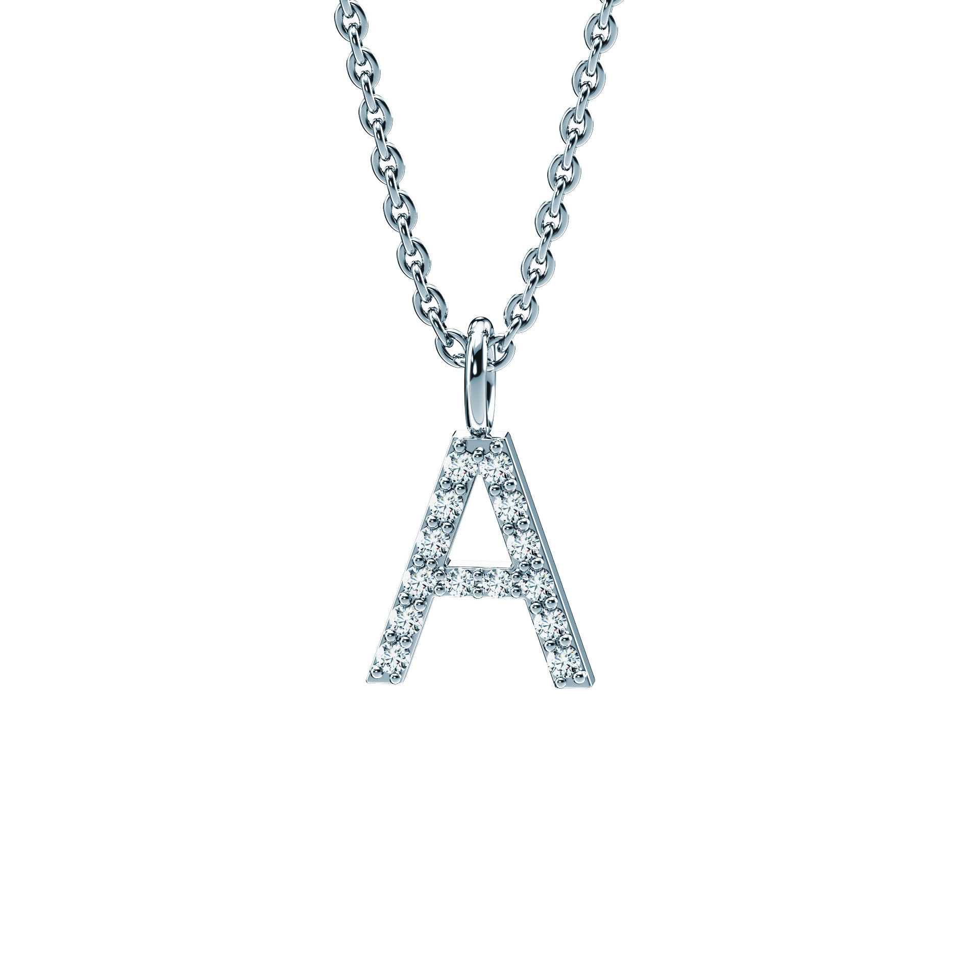 BuchstabenAnhänger Diamond Letter Petite