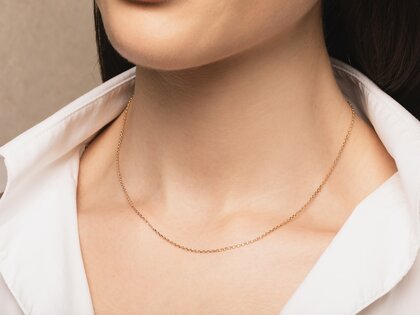 Ankerkette Edge in Silber 925/- 45cm 1,3mm
