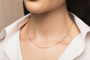 Ankerkette Edge in Silber 925/- 45cm 1,3mm