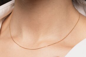Ankerkette Edge in Silber 925/- 45cm 0,9mm