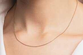 Ankerkette Edge in Silber 925/- 45cm 1,2mm