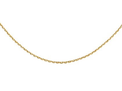 Ankerkette Edge in 14K Gelbgold 45cm 1,3mm