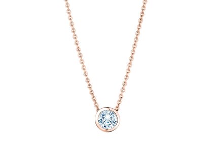 Anhänger Eternal Labordiamant in 18K Roségold mit Labordiamant 1,00ct E/VS