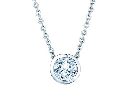 Anhänger Eternal Labordiamant in 14K Weißgold mit Labordiamant 3,00ct E/VS