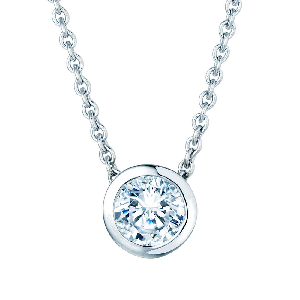 Anhänger Eternal in Platin 950/- mit Diamant 1,00ct G/SI