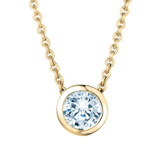 Anhänger Eternal Labordiamant in 9K Gelbgold mit Labordiamant 1,00ct E/VS