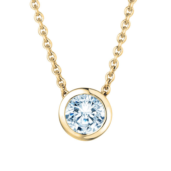 Anhänger Eternal Labordiamant in 9K Gelbgold mit Labordiamant 1,00ct E/VS