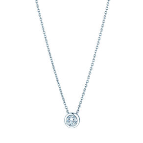 Anhänger Eternal Labordiamant in 9K Weißgold mit Labordiamant 0,15ct E/VS