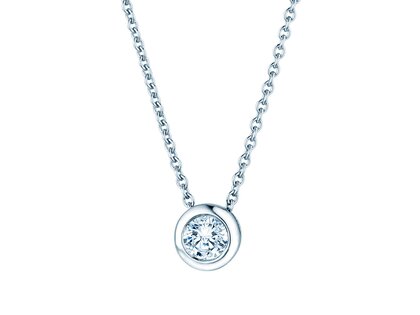 Anhänger Eternal Labordiamant in 9K Weißgold mit Labordiamant 0,15ct E/VS
