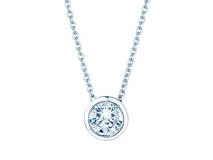 Anhänger Eternal in 14K Weißgold mit Diamant 0,70ct G/SI