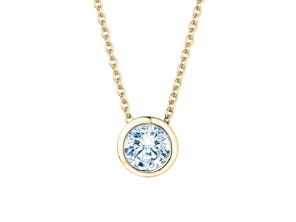 Anhänger Eternal in 14K Gelbgold mit Diamant 0,70ct GSI G/SI