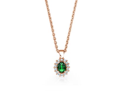 Anhänger Jolie in 14K Roségold