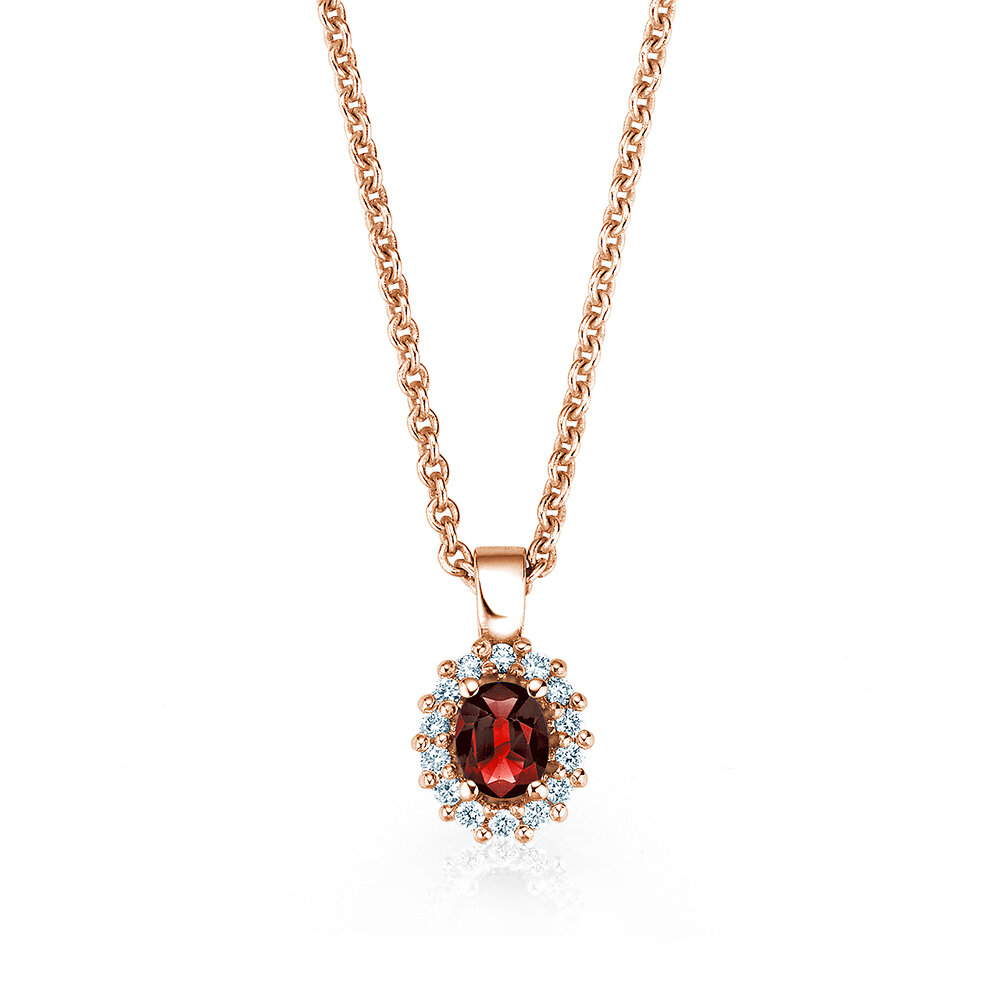 Anhänger Jolie in 18K Roségold