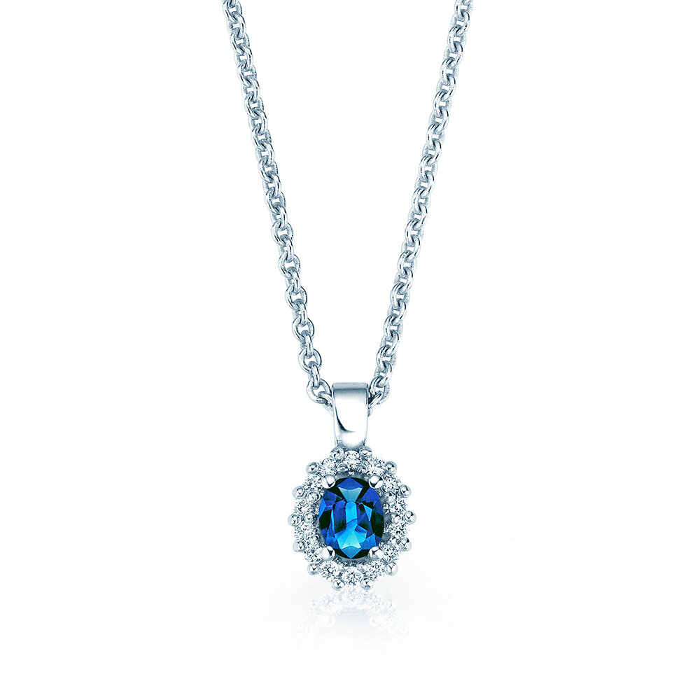 Anhänger Jolie in Platin 950/-