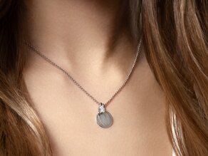 Geburtsstein-Anhänger Lea November in Silber 925/- mit Citrin 0,50ct