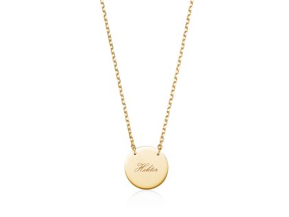 Halskette Leo in 14K Gelbgold poliert