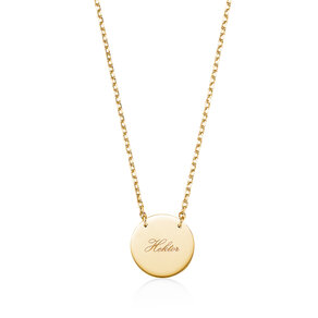 Halskette Leo in 14K Gelbgold poliert