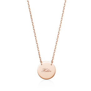 Halskette Leo in 14K Roségold poliert