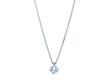 Anhänger Modern in 14K Weißgold mit Diamant 0,70ct GSI G/SI