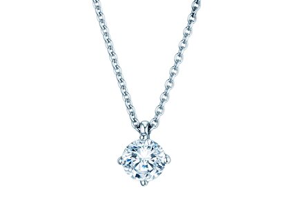 Anhänger Modern in 14K Weißgold mit Diamant 0,70ct GSI G/SI