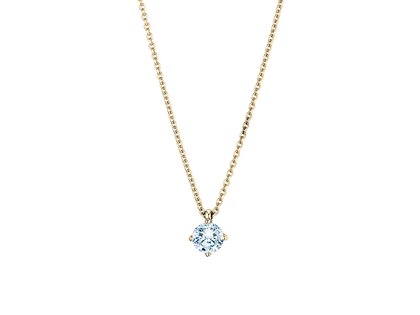 Anhänger Modern Labordiamant in 9K Gelbgold mit Labordiamant 0,75ct E/VS