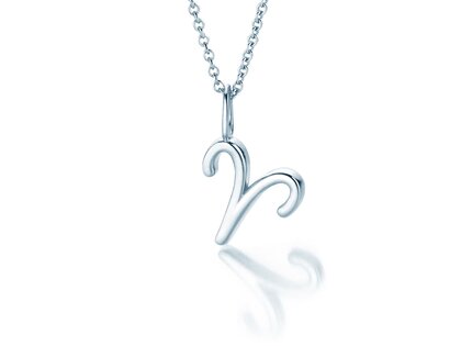 Sternzeichen-Anhänger Widder in Silber 925/-