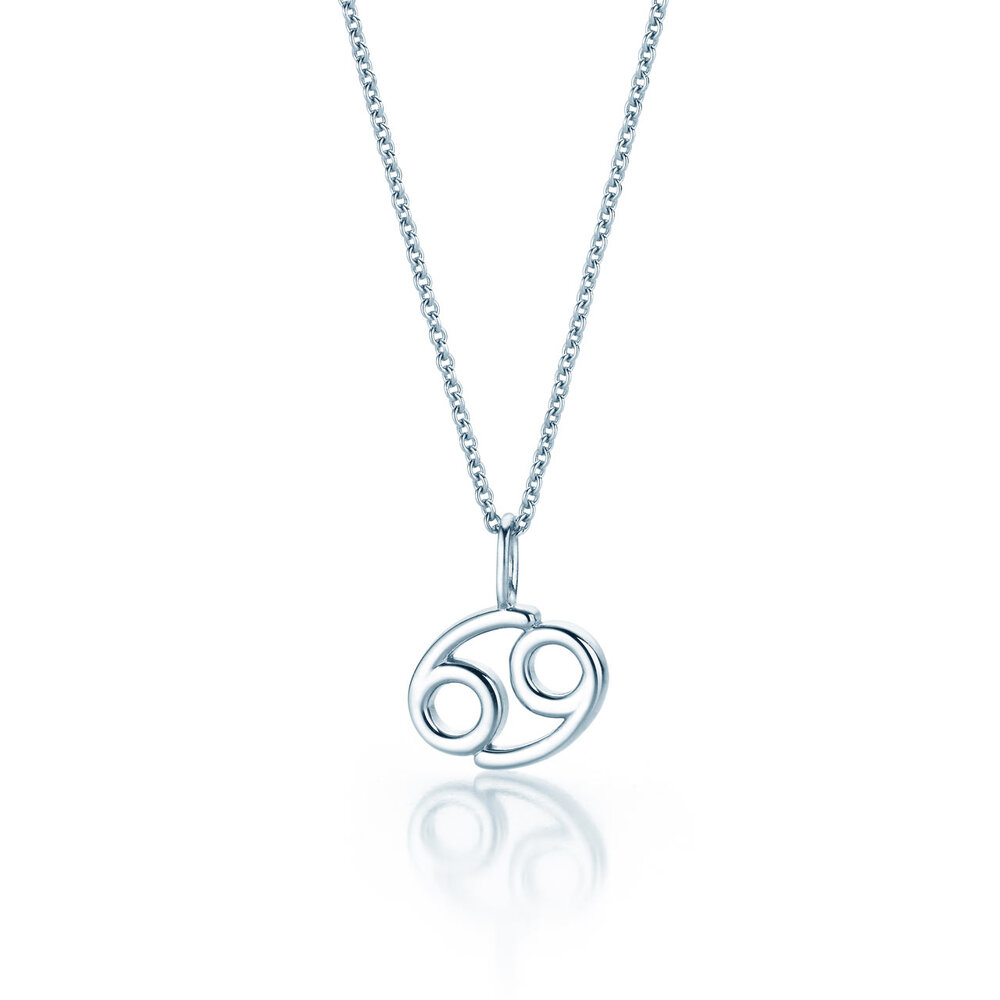 Sternzeichen-Anhänger Krebs in Silber 925/-